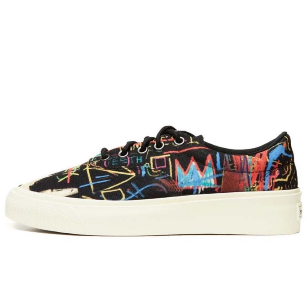 Converse Skidgrip Basquiat Collab Kings of Egypt II Sneakers Size 6.5 Skater